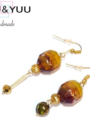 琥珀の時 / ピアス / L‘s 055