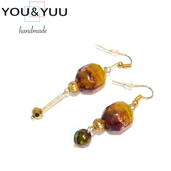 琥珀の時 / ピアス / L‘s 055