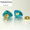 Marine Blue Design / レジンピアス / L‘s 146 - 画像 (2)
