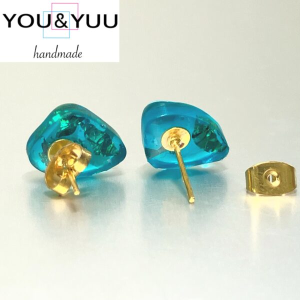 Marine Blue Design / レジンピアス / L‘s 146 - 画像 (2)