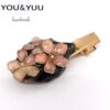花々のささやき チェリーブロッサムver. / レジンヘアクリップ / keita 025