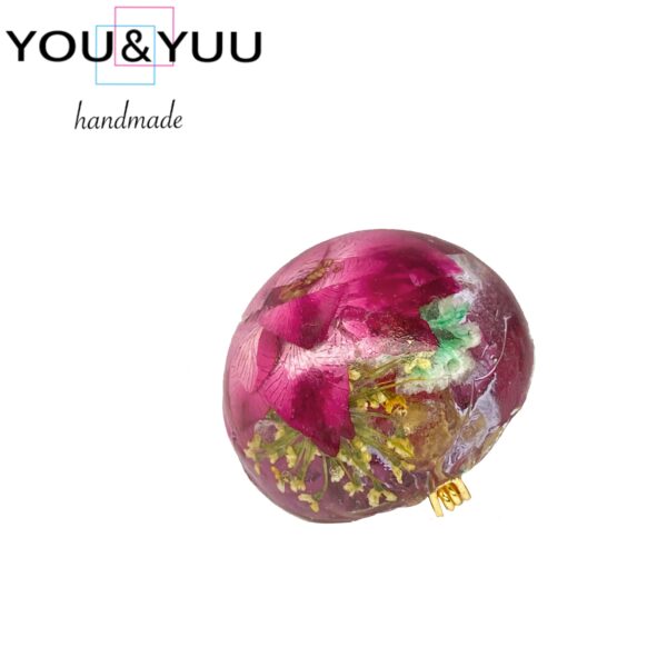 Round of Flower Vol.1 / レジンブローチ / sinobu 085