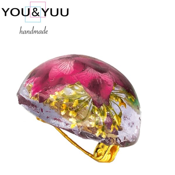 Round of Flower Vol.1 / レジンブローチ / sinobu 085 - 画像 (5)