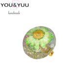 Round of Flower Vol.3 / レジンブローチ / sinobu 086