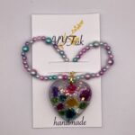 真心のパール / レジンストラップ / sinobu175 YOU & YUU Fukuoka Handmade Accessories Shop