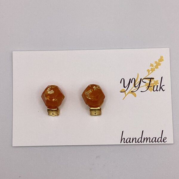 琥珀糖 / レジンイヤリング / L's 234 YOU & YUU Fukuoka Handmade Accessories Shop