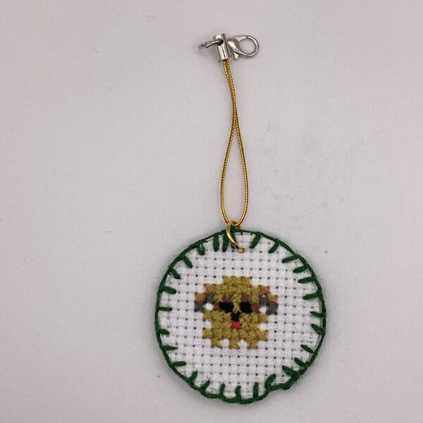 わんちゃん刺繍 / ストラップ / Tuesday 250 YOU & YUU Fukuoka Handmade Accessories Shop