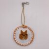 わんちゃん刺繍 / ストラップ / Tuesday 252 YOU & YUU Fukuoka Handmade Accessories Shop
