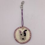 わんちゃん刺繍 / ストラップ / Tuesday 256 YOU & YUU Fukuoka Handmade Accessories Shop