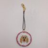 わんちゃん刺繍 / ストラップ / Tuesday 257 YOU & YUU Fukuoka Handmade Accessories Shop