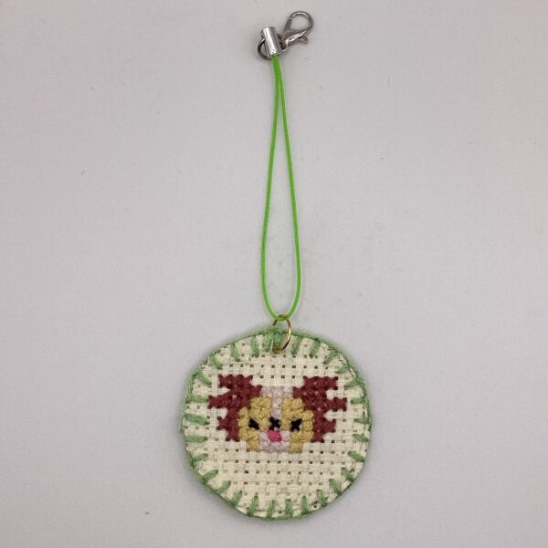 わんちゃん刺繍 / ストラップ / Tuesday 267 YOU & YUU Fukuoka Handmade Accessories Shop