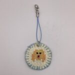 わんちゃん刺繍 / ストラップ / Tuesday 269 YOU & YUU Fukuoka Handmade Accessories Shop