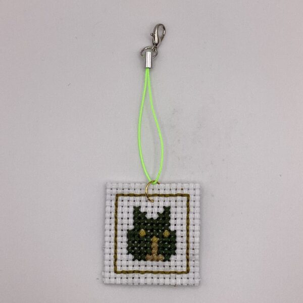 わんちゃん刺繍 / ストラップ / Tuesday 279 YOU & YUU Fukuoka Handmade Accessories Shop