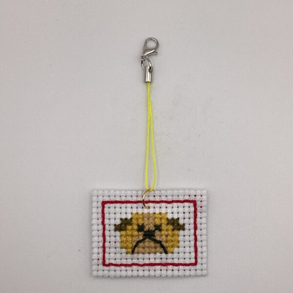 わんちゃん刺繍 / ストラップ / Tuesday 281 YOU & YUU Fukuoka Handmade Accessories Shop
