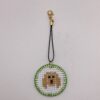 わんちゃん刺繍 / ストラップ / Tuesday 295 YOU & YUU Fukuoka Handmade Accessories Shop