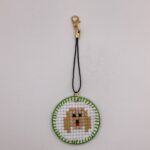 わんちゃん刺繍 / ストラップ / Tuesday 295 YOU & YUU Fukuoka Handmade Accessories Shop
