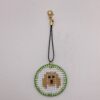 わんちゃん刺繍 / ストラップ / Tuesday 295 YOU & YUU Fukuoka Handmade Accessories Shop