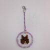 わんちゃん刺繍 / ストラップ / Tuesday 297 YOU & YUU Fukuoka Handmade Accessories Shop