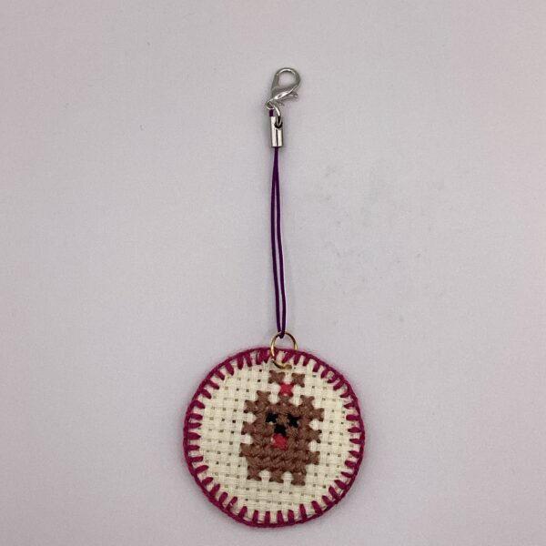 わんちゃん刺繍 / ストラップ / Tuesday 298 YOU & YUU Fukuoka Handmade Accessories Shop
