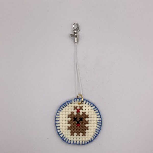 わんちゃん刺繍 / ストラップ / Tuesday 304 YOU & YUU Fukuoka Handmade Accessories Shop