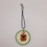 わんちゃん刺繍 / ストラップ / Tuesday 305 YOU & YUU Fukuoka Handmade Accessories Shop