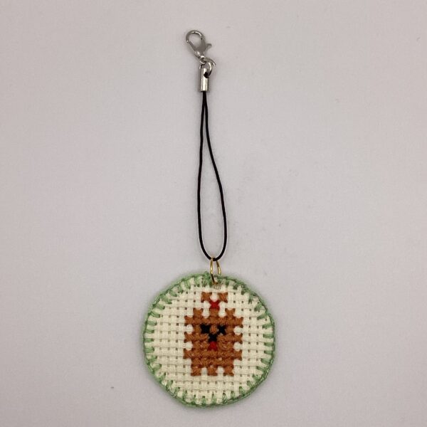 わんちゃん刺繍 / ストラップ / Tuesday 305 YOU & YUU Fukuoka Handmade Accessories Shop