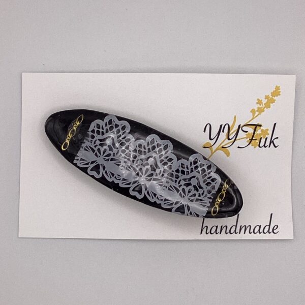 Dress -艶やかな舞踏会-レジンヘアクリップ / Meipuru 011 YOU & YUU Fukuoka Handmade Accessories Shop