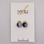 Polygonum -宵近づく刻- / レジンイヤリング / Meipuru 022 YOU & YUU Fukuoka Handmade Accessories Shop