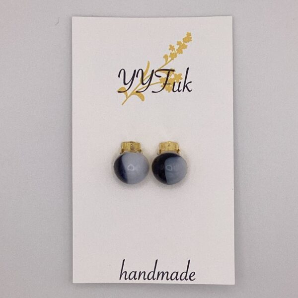 Polygonum -宵近づく刻- / レジンイヤリング / Meipuru 022 YOU & YUU Fukuoka Handmade Accessories Shop