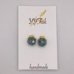 Ipheion -道端より春告げる- / レジンイヤリング / Meipuru 024 YOU & YUU Fukuoka Handmade Accessories Shop