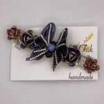 Black buterfly -変化の時- /レジンバレッタ / Meipuru 044 YOU & YUU Fukuoka Handmade Accessories Shop