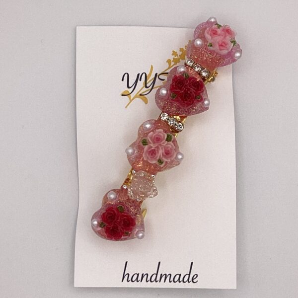 Heart of Rosecrystal / レジンバレッタ / sinobu 208 YOU & YUU Fukuoka Handmade Accessories Shop