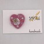 ハートフルVol.25 / レジンブローチ / sinobu 210 YOU & YUU Fukuoka Handmade Accessories Shop