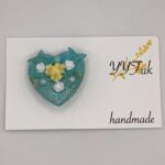 ハートフル Vol.32 / レジンブローチ / sinobu 236 YOU & YUU Fukuoka Handmade Accessories Shop