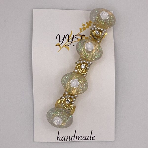 Round of Pirl / レジンバレッタ / sinobu 241 YOU & YUU Fukuoka Handmade Accessories Shop