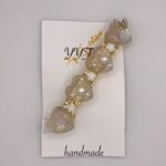 Heart of White / レジンバレッタ / sinobu 234 YOU & YUU Fukuoka Handmade Accessories Shop