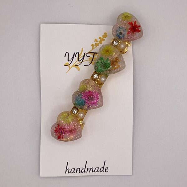 Heart of Rainbow / レジンバレッタ / sinobu 237 YOU & YUU Fukuoka Handmade Accessories Shop
