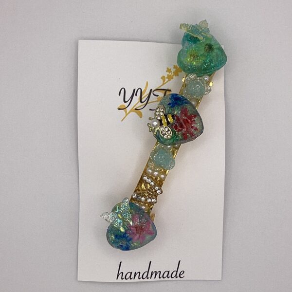 Heart of Bee / レジンバレッタ / sinobu 239 YOU & YUU Fukuoka Handmade Accessories Shop
