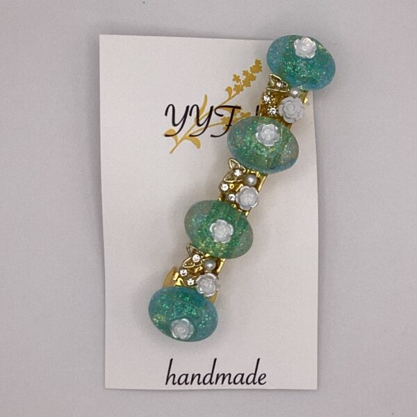 Heart of Sea / レジンバレッタ / sinobu 240 YOU & YUU Fukuoka Handmade Accessories Shop