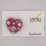 ハートフル Vol.27 / レジンブローチ / sinobu 228 YOU & YUU Fukuoka Handmade Accessories Shop