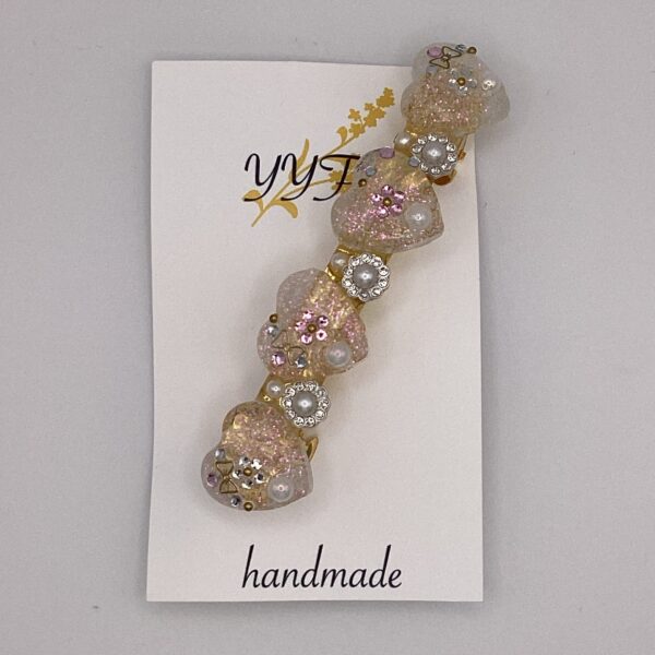 Heart of ...♡♡ / レジンバレッタ / sinobu 249 YOU & YUU Fukuoka Handmade Accessories Shop