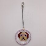 わんちゃん刺繍 / ストラップ / Tuesday 307 YOU & YUU Fukuoka Handmade Accessories Shop