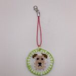 わんちゃん刺繍 / ストラップ / Tuesday 312 YOU & YUU Fukuoka Handmade Accessories Shop