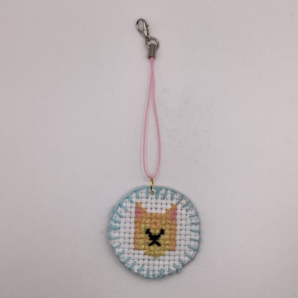 わんちゃん刺繍 / ストラップ / Tuesday 313 YOU & YUU Fukuoka Handmade Accessories Shop