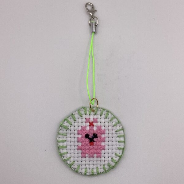 わんちゃん刺繍 / ストラップ / Tuesday 314 YOU & YUU Fukuoka Handmade Accessories Shop
