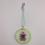 わんちゃん刺繍 / ストラップ / Tuesday 315 YOU & YUU Fukuoka Handmade Accessories Shop