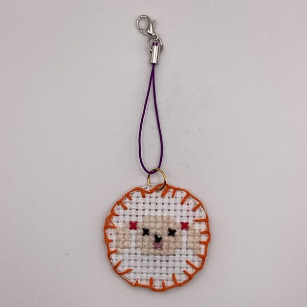 わんちゃん刺繍 / ストラップ / Tuesday 316 YOU & YUU Fukuoka Handmade Accessories Shop