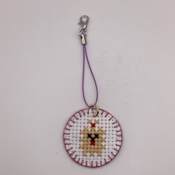 わんちゃん刺繍 / ストラップ / Tuesday 319 YOU & YUU Fukuoka Handmade Accessories Shop