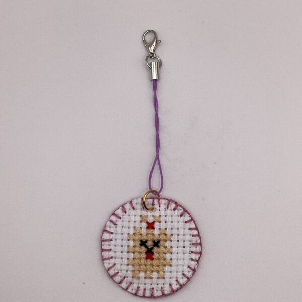 わんちゃん刺繍 / ストラップ / Tuesday 320 YOU & YUU Fukuoka Handmade Accessories Shop
