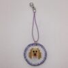 わんちゃん刺繍 / ストラップ / Tuesday 322 YOU & YUU Fukuoka Handmade Accessories Shop